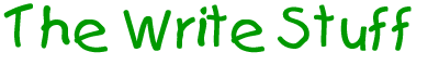 The Write Stuff